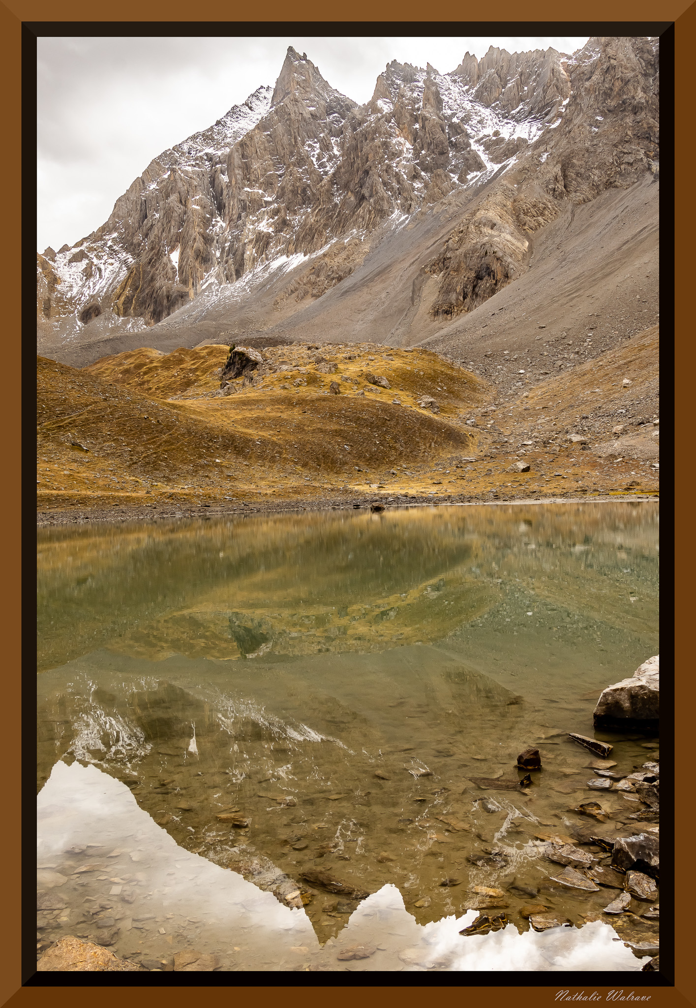 paysage au lac Miroir